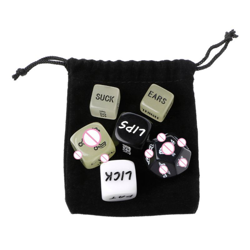 6pcs Erotic Sex Dice Set with Sex Position Adults Sex Toy Games - Image 3