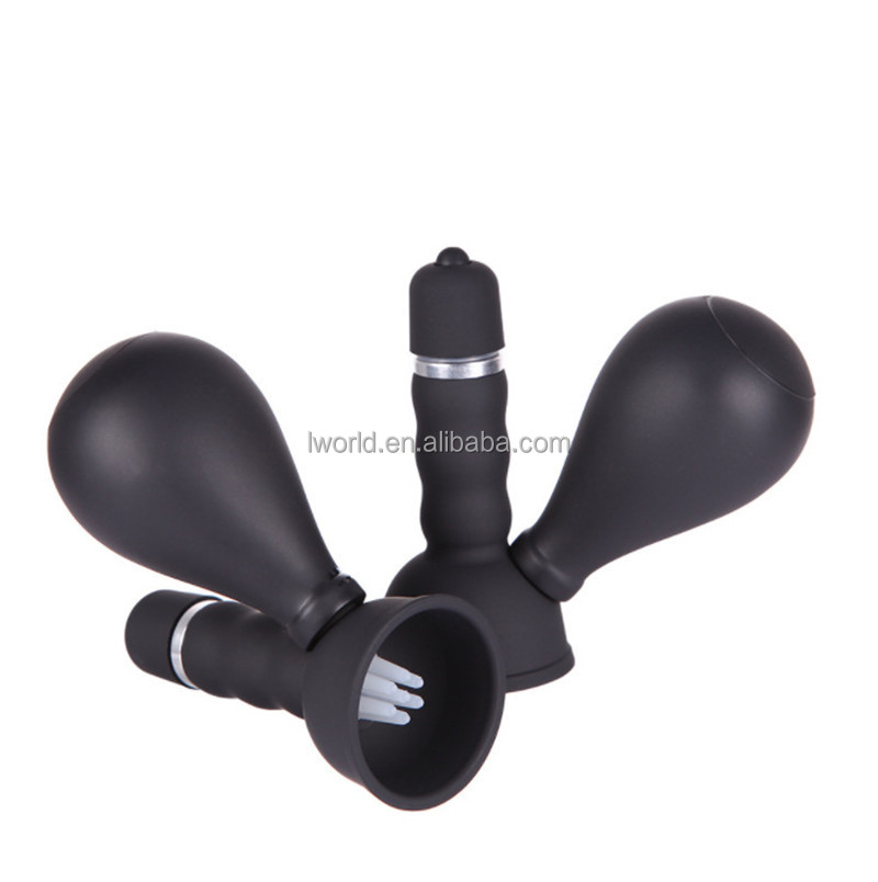 2 pieces Battery Powered Vacuum Vibrating Breast Pump And Nipple Sucker Adult Sex Toy- 1 pair - Image 6