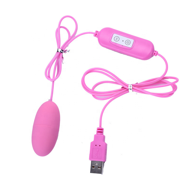 USB Charger Double Egg Bullet Vibrator With Kegel Balls Sex Toy for Woman - Image 4