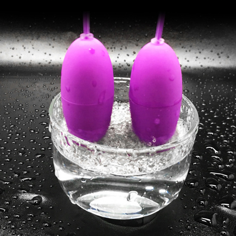 USB Charger Double Egg Bullet Vibrator With Kegel Balls Sex Toy for Woman - Image 6